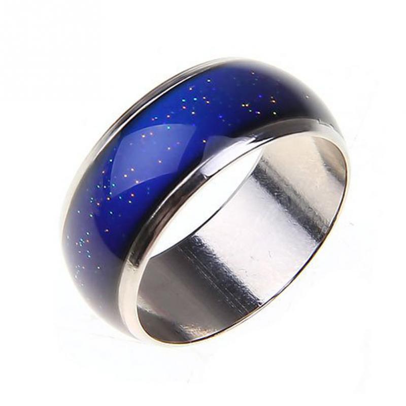 European Vintage Emotion Mood Ring Color For Men Women Party Gift